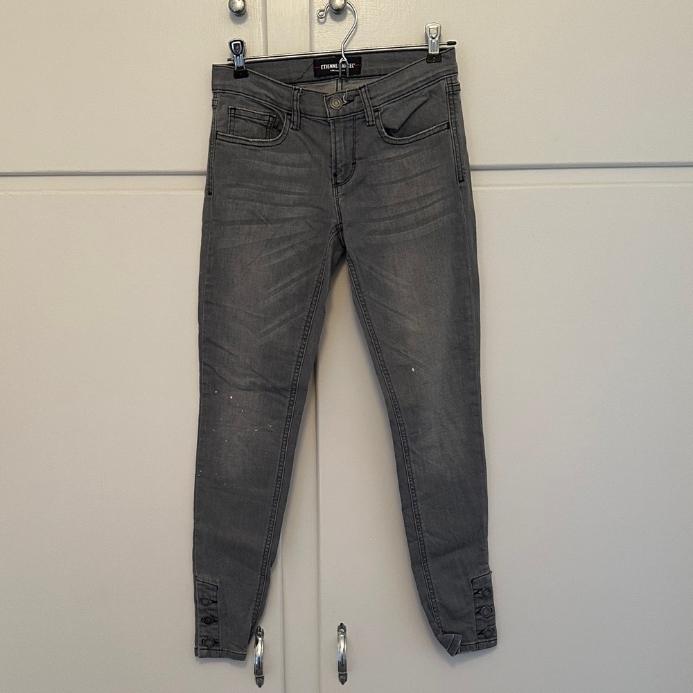 Etienne Marcel Skinny Jeggings Jeans Grey Bleached